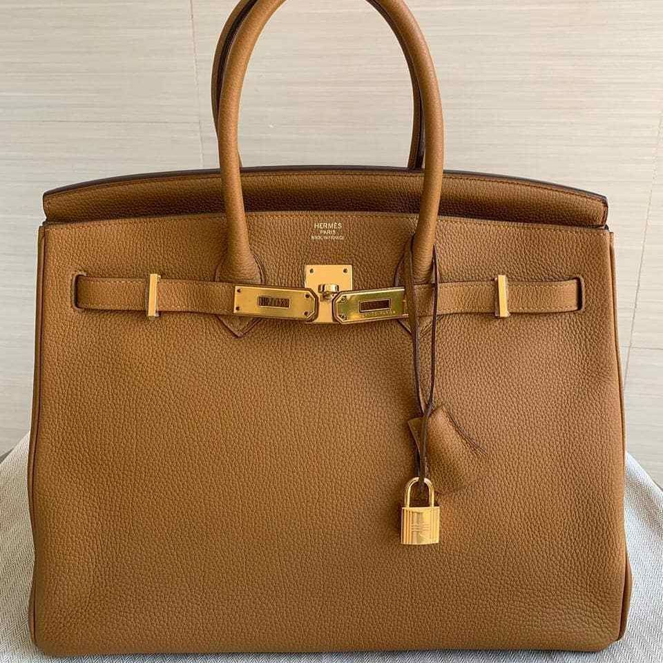 birkin 35 gold