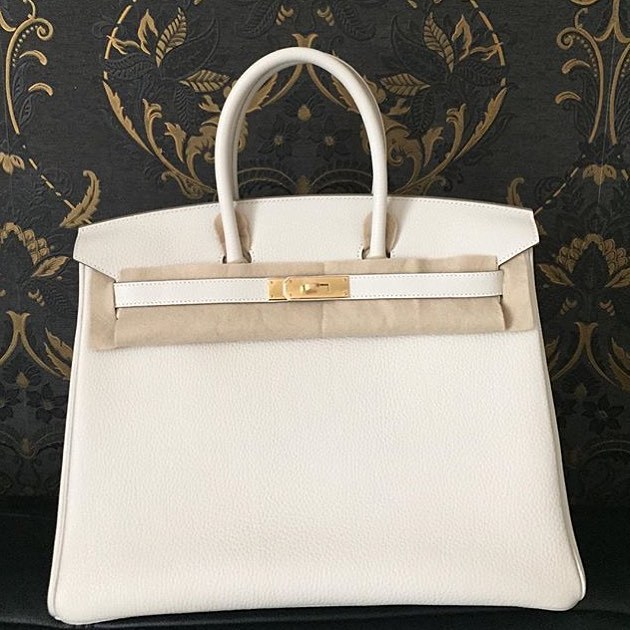 Hermes Birkin 30 Craie Epsom Gold Hardware #X - Vendome Monte Carlo