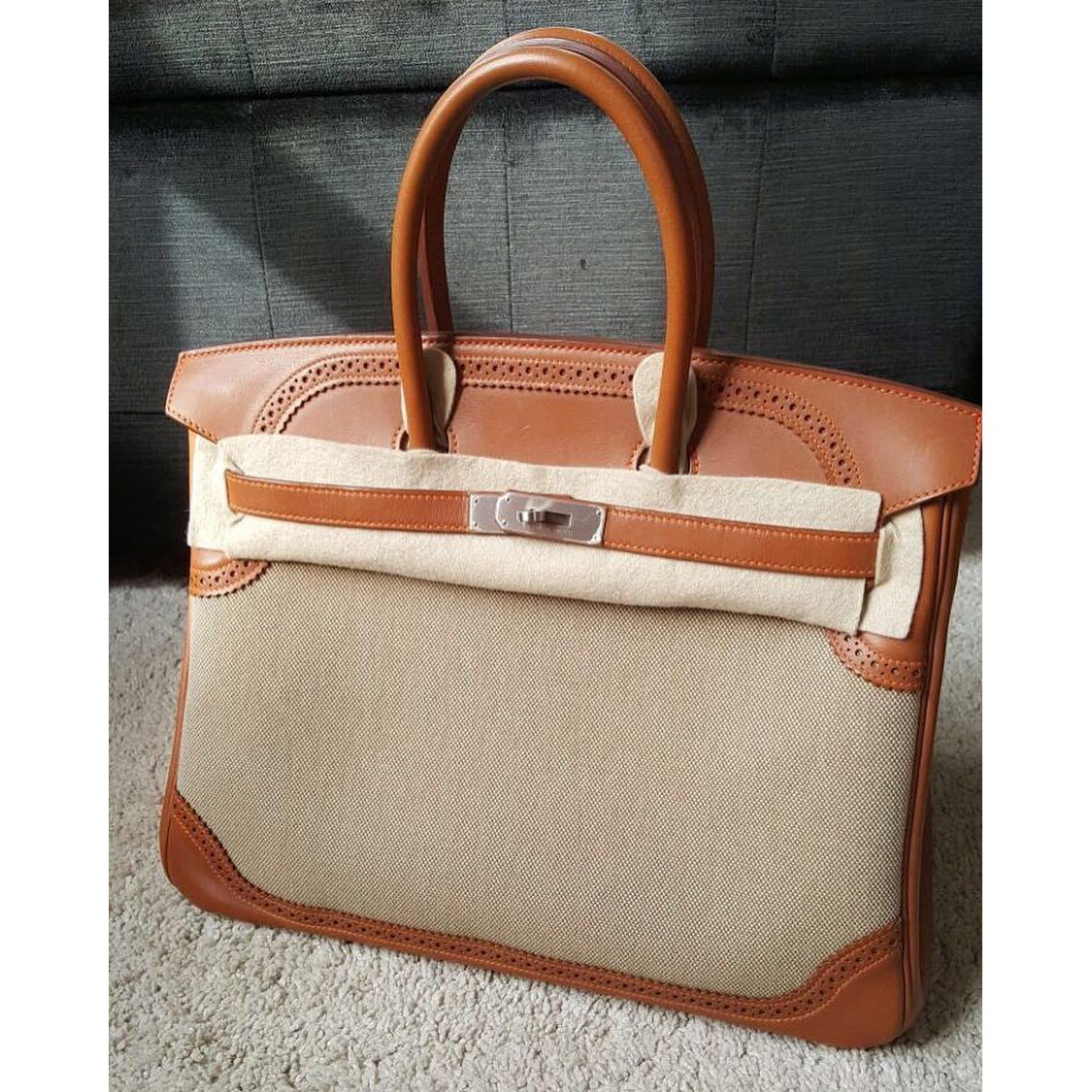 Hermes Fauve Barenia 24/24 29 PHW