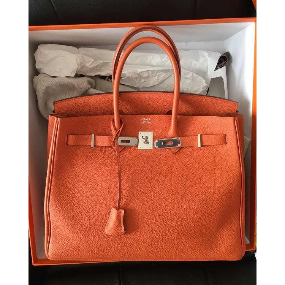 hermes birkin bag 35 togo orange