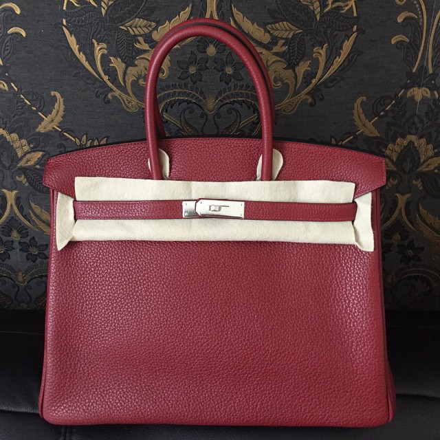 Hermes Birkin 25 Rouge H Epsom Gold Hardware #T - Vendome Monte Carlo