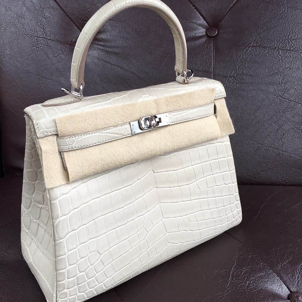 Hermes Birkin 30 Beton Alligator Mat Matte Gold Hardware #A - Vendome Monte  Carlo