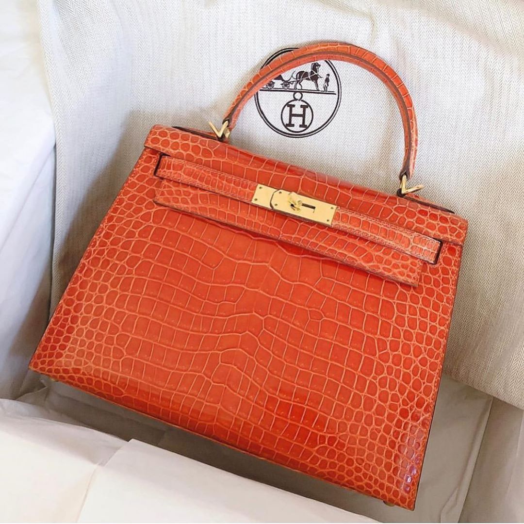 orange hermes kelly