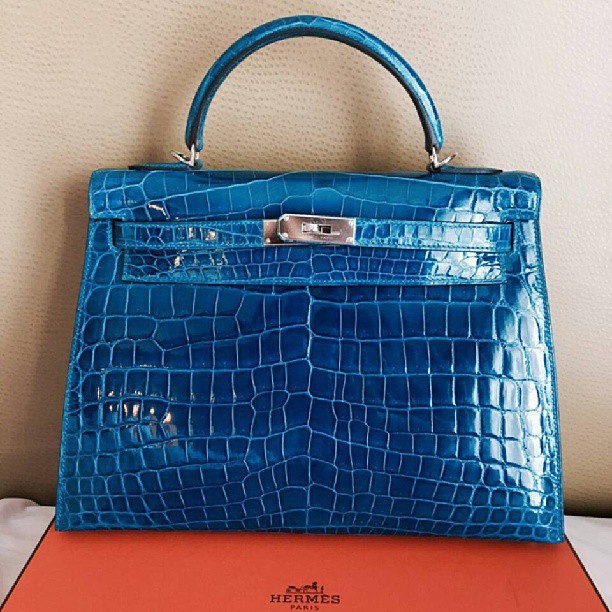 Hermes Epsom Birkin 30 Bleu Izmir