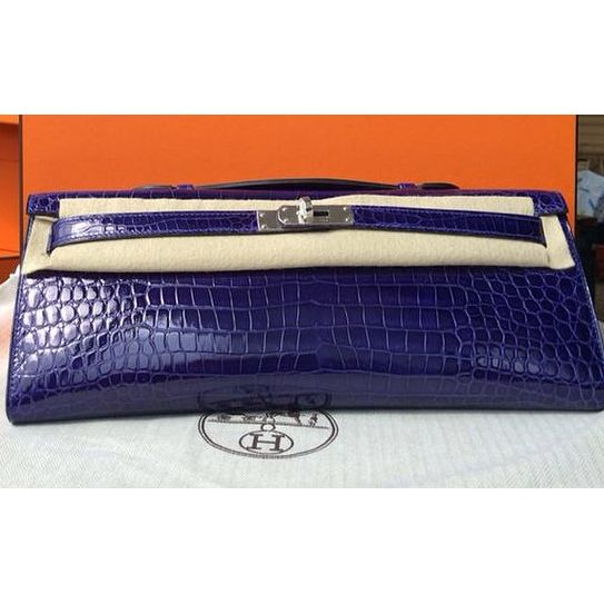 blue sapphire crocodile hermes