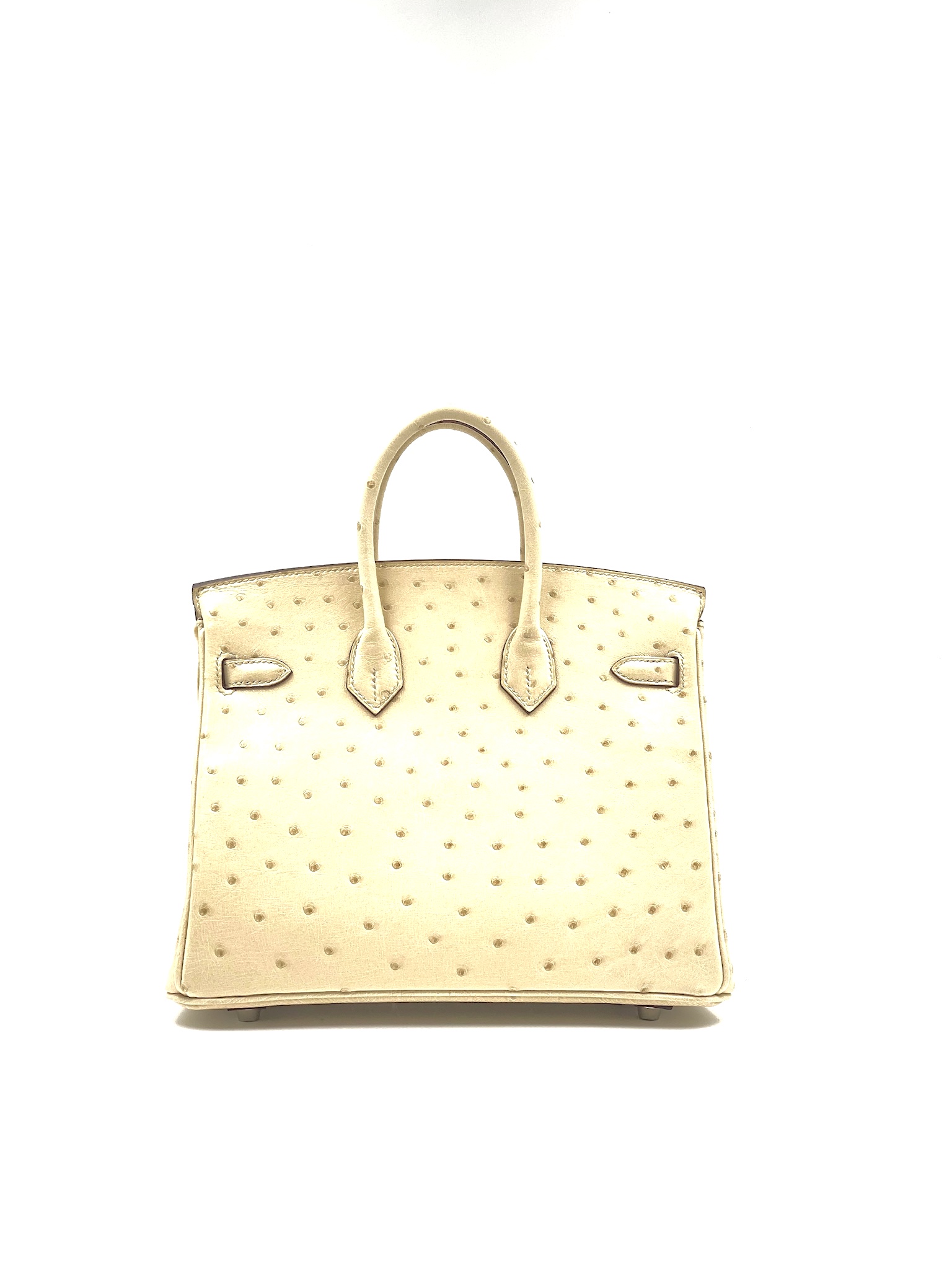 Hermes Birkin 25 Terre Cuite Autruche Ostrich Gold Hardware - Vendome Monte  Carlo