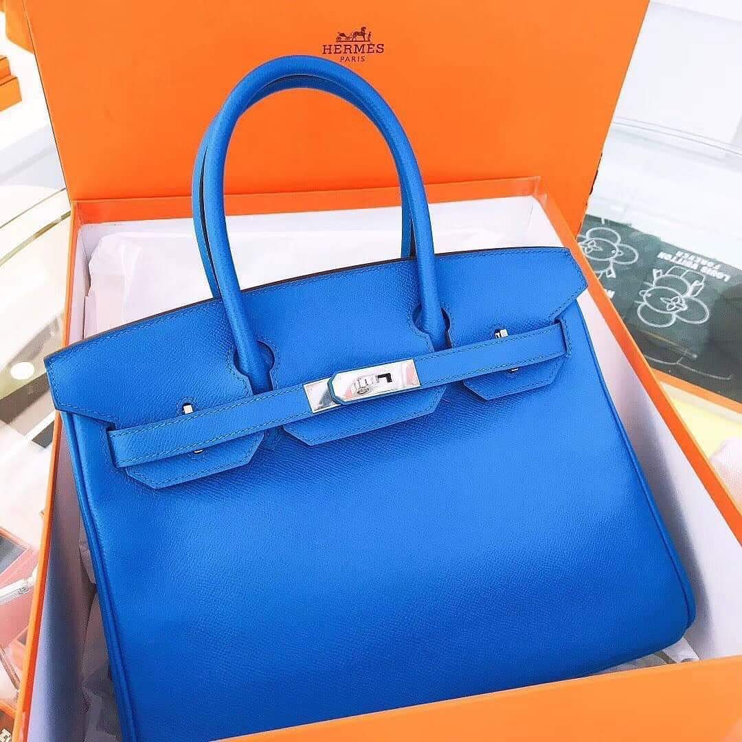 epsom blue birkin