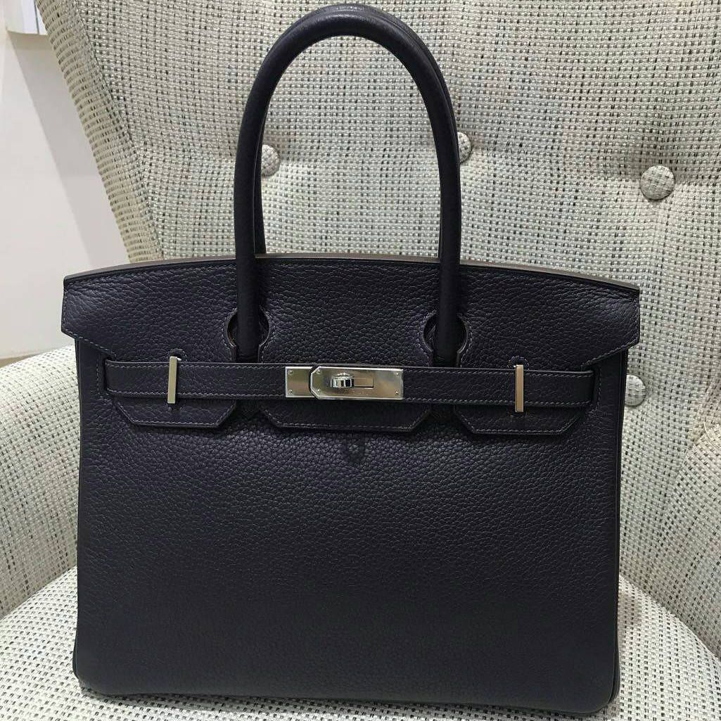 Hermes Birkin 30 Malachite Epsom Palladium Hardware #A - Vendome Monte Carlo