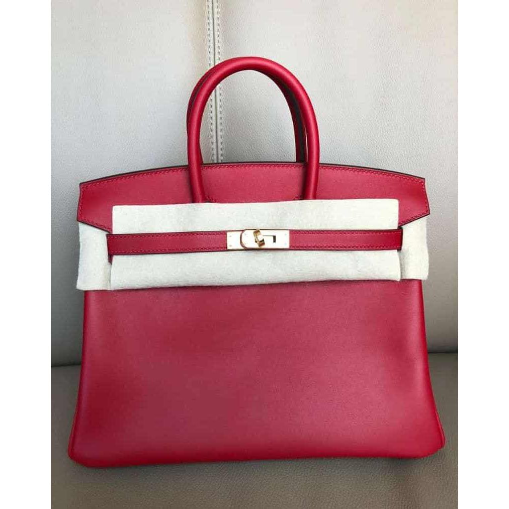 Red birkin deals 25