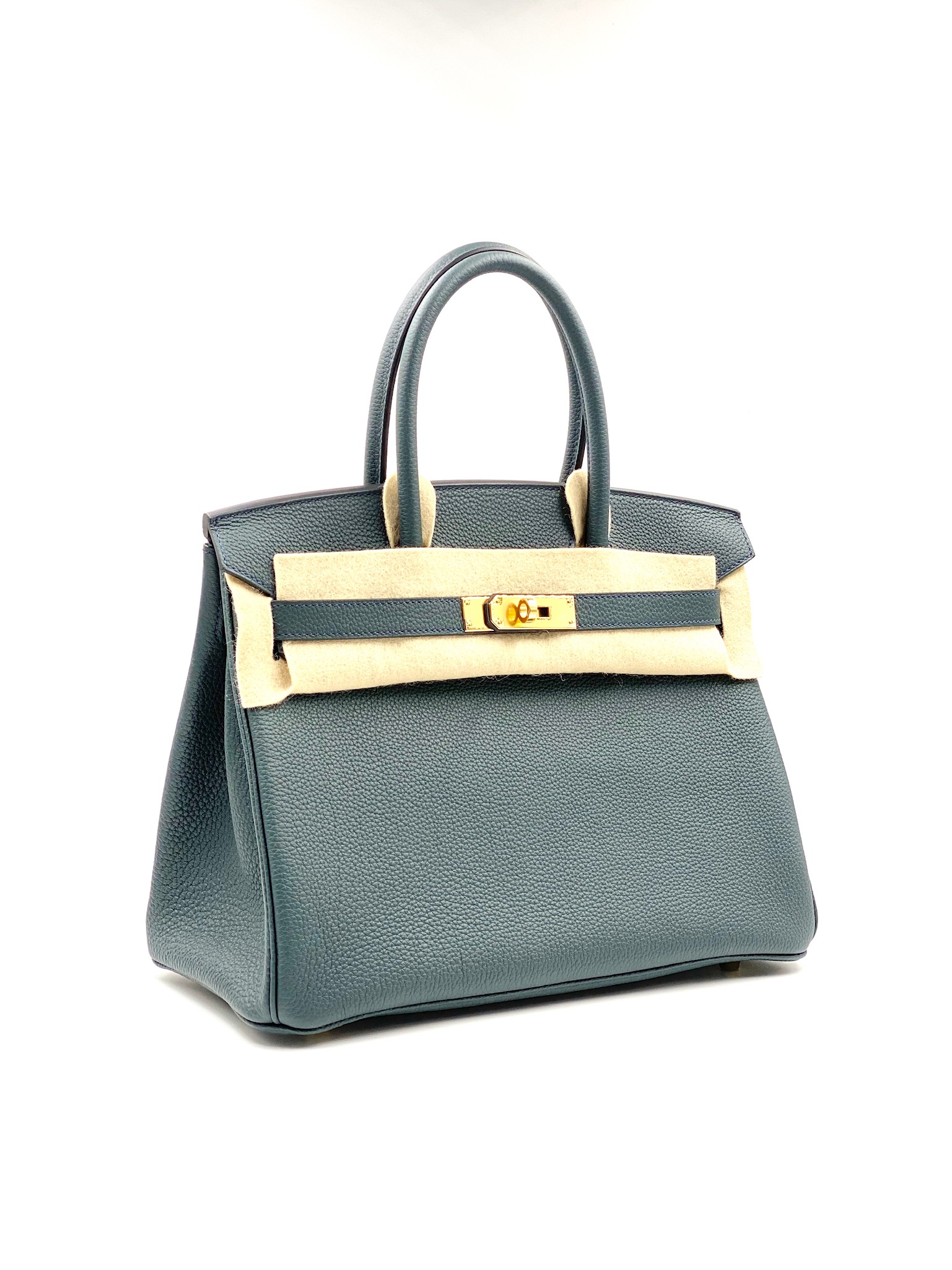 Vert Rousseau Togo Leather Birkin 35 Gold Hardware, 2019