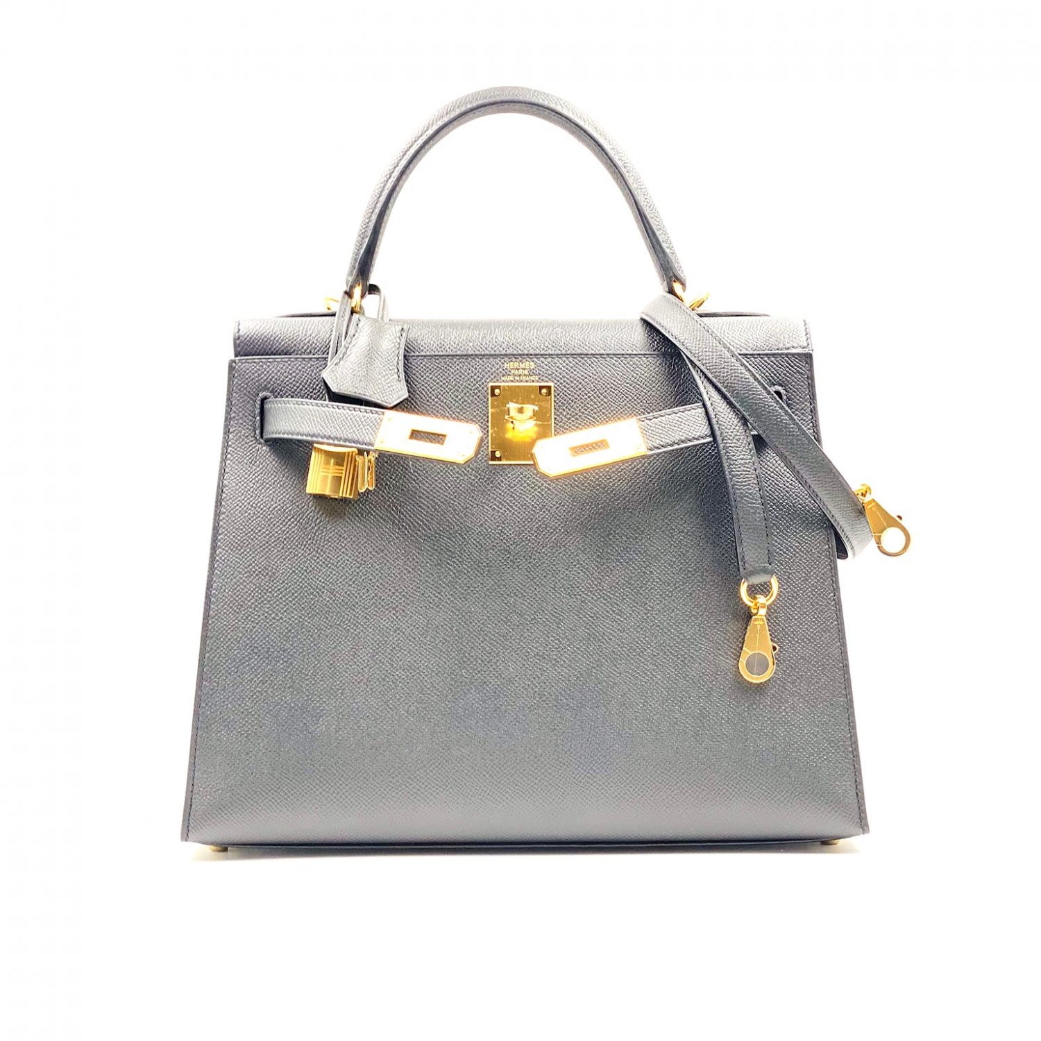 Hermes Kelly 20 Mini Sellier Gris Asphalte Epsom Gold Hardware #A - Vendome  Monte Carlo