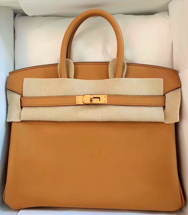 Hermes Birkin 25 Gold Togo Gold Hardware - Vendome Monte Carlo