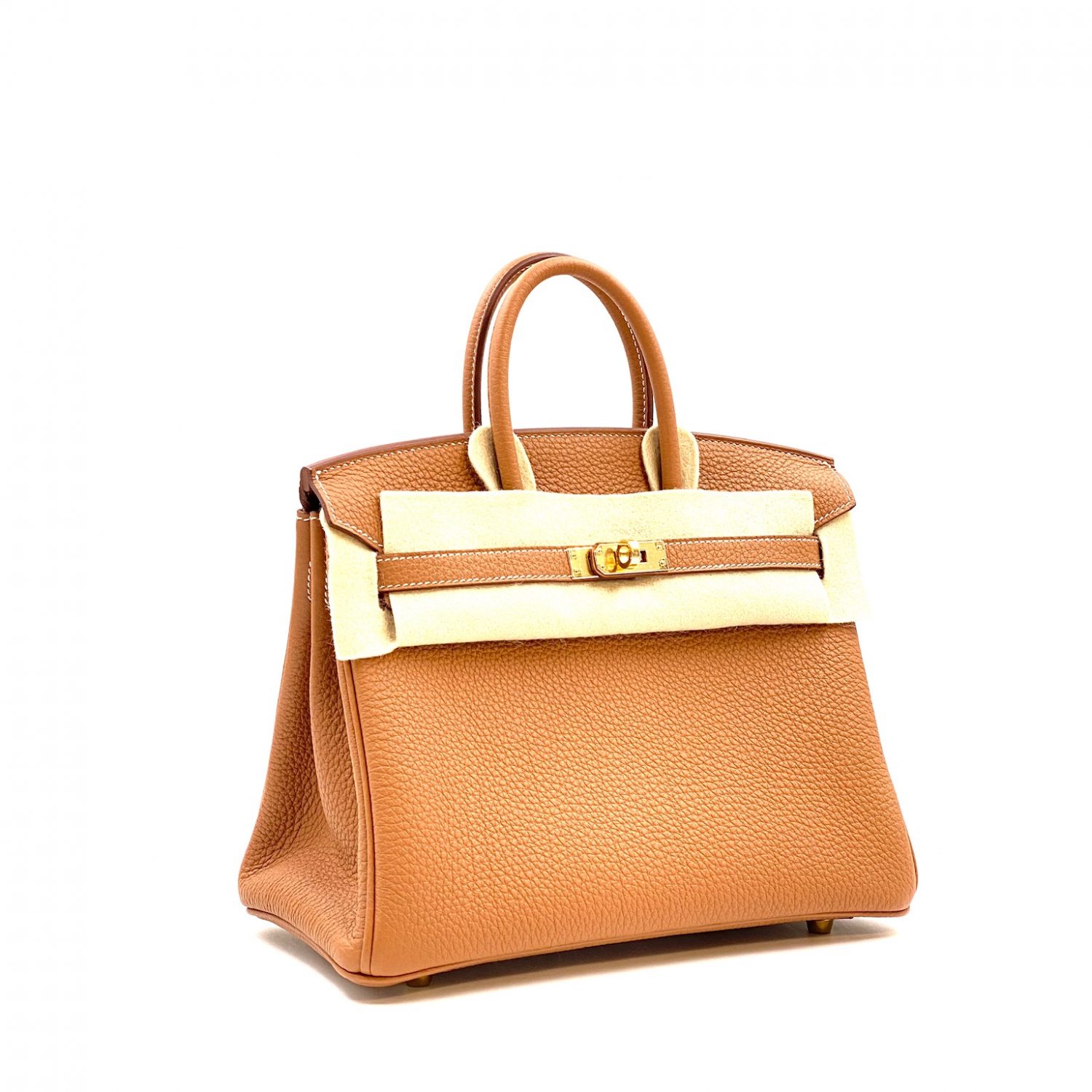 Hermes Birkin 25 Gold Togo Gold Hardware - Vendome Monte Carlo