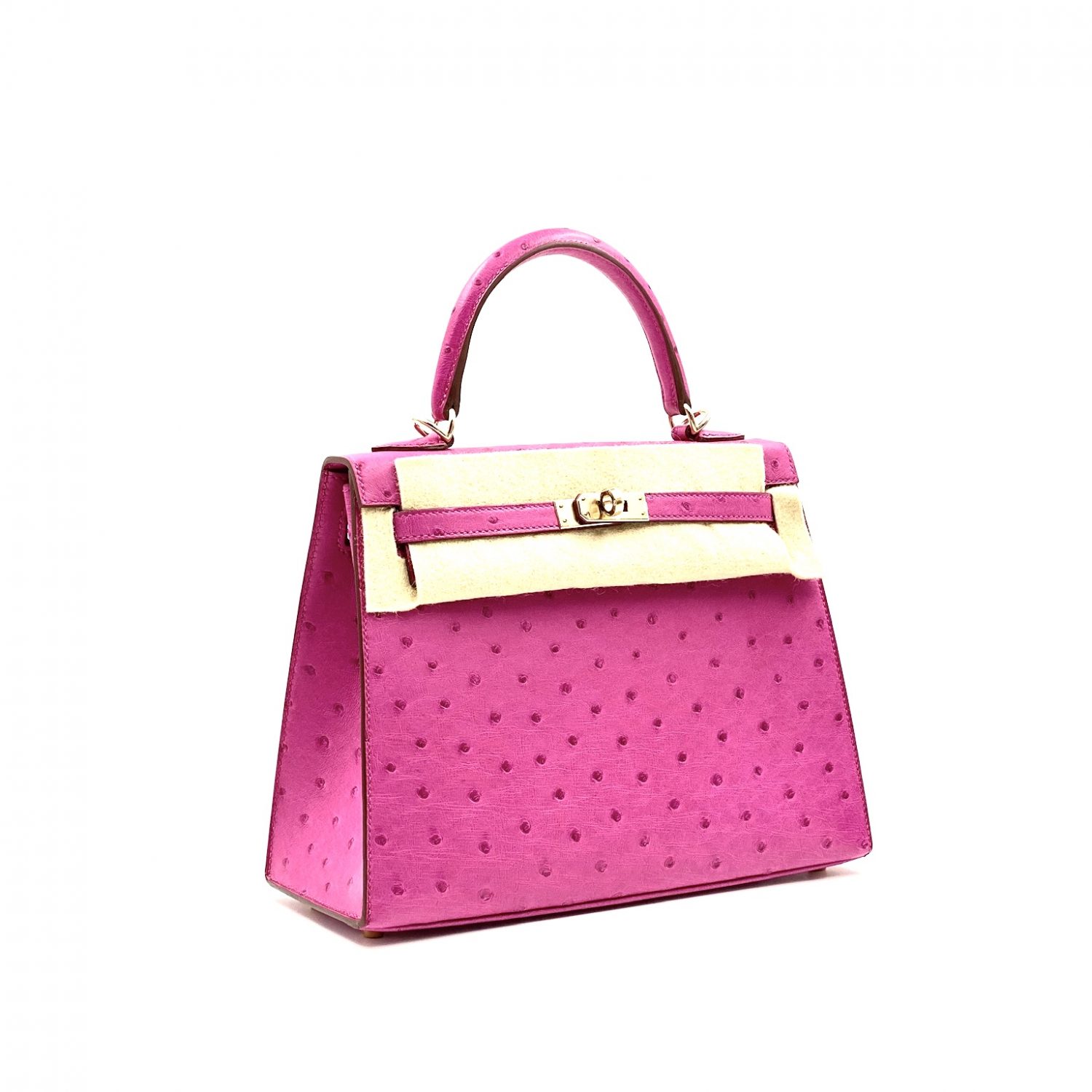 Hermes Kelly 28 Sellier Rose Pourpre Epsom Palladium Hardware #C - Vendome  Monte Carlo