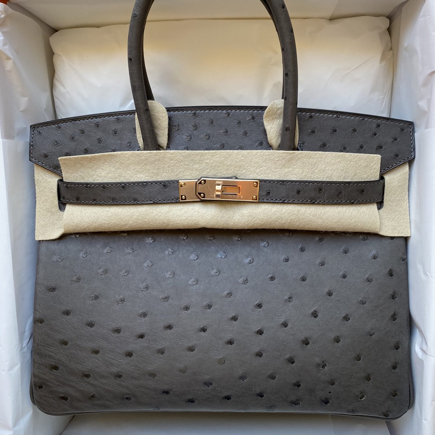 hermes birkin ostrich bag