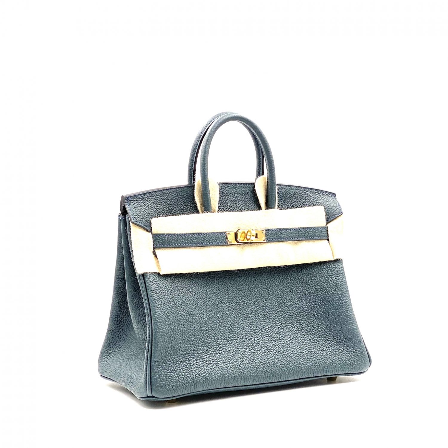 Birkin 25 Touch Vert Rousseau / Vert Cypres