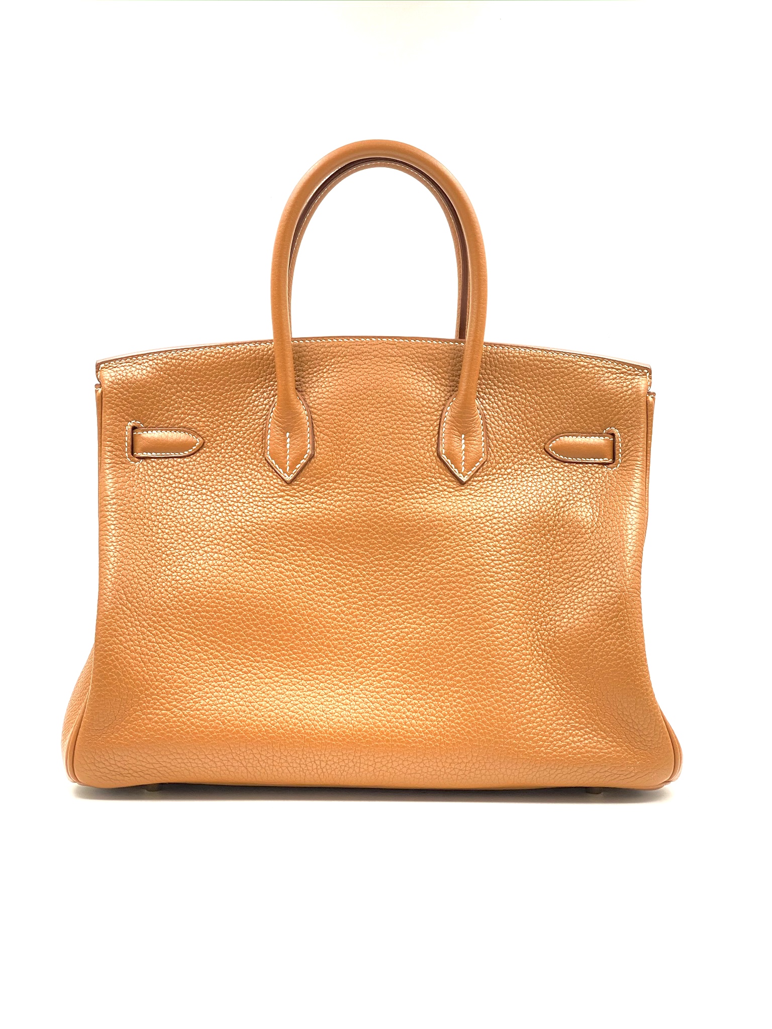 Hermes Birkin 35 Caramel Togo Gold Hardware #T - Vendome Monte Carlo