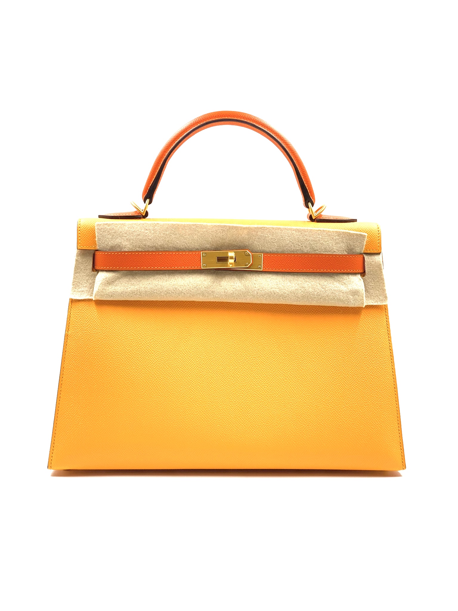 Hermès Framboise Chèvre Kelly Sellier 25 Gold Hardware, 2003