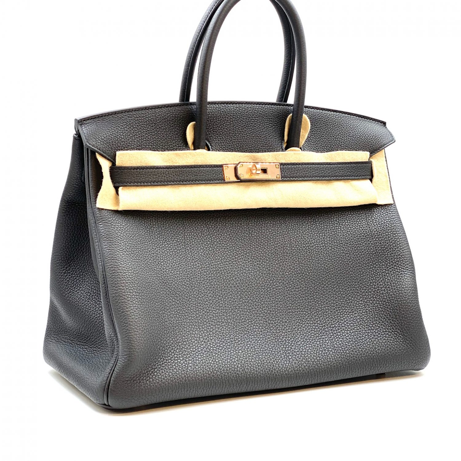 birkin 35 black gold