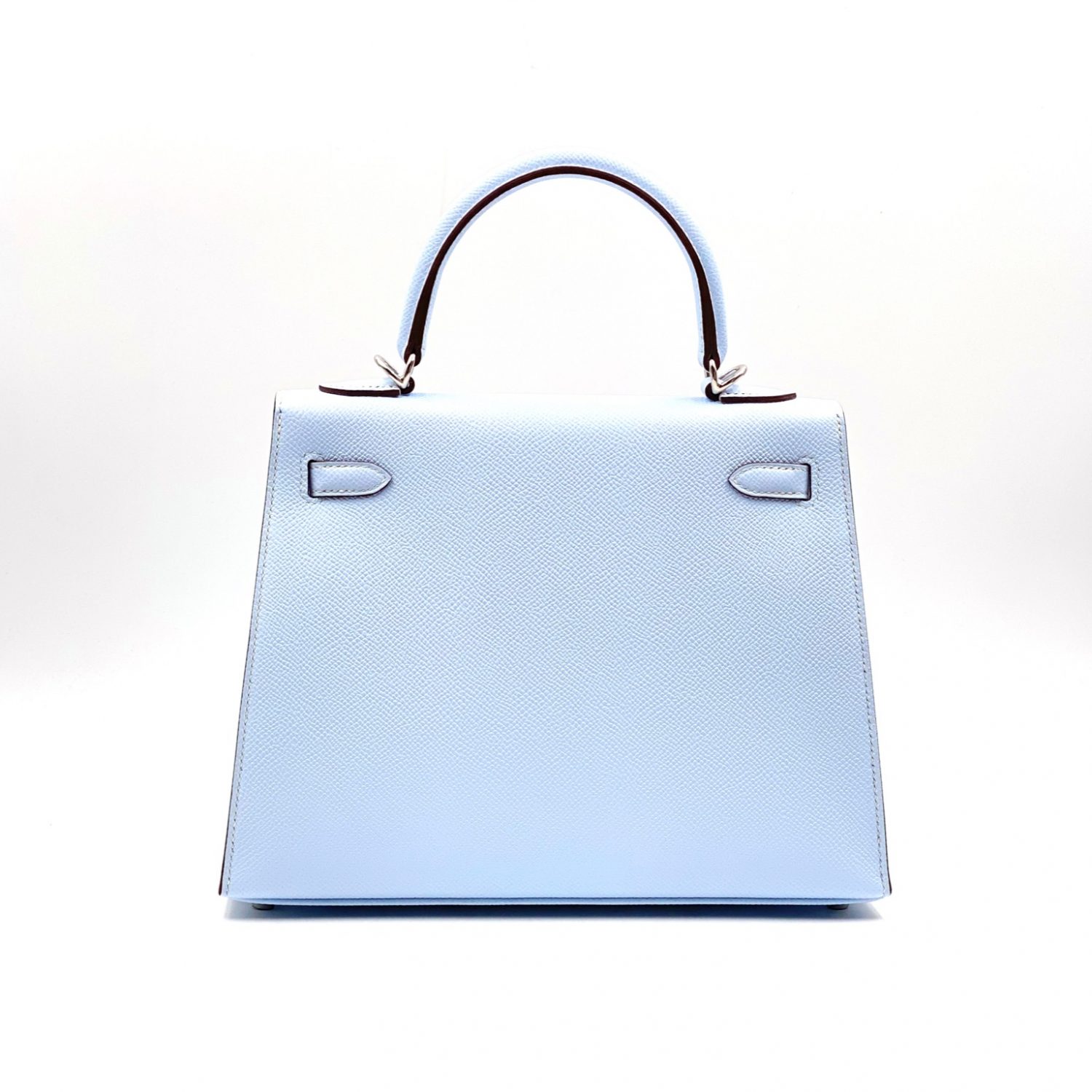 Hermes Kelly 25 Sellier Blue Brume Epsom GHW