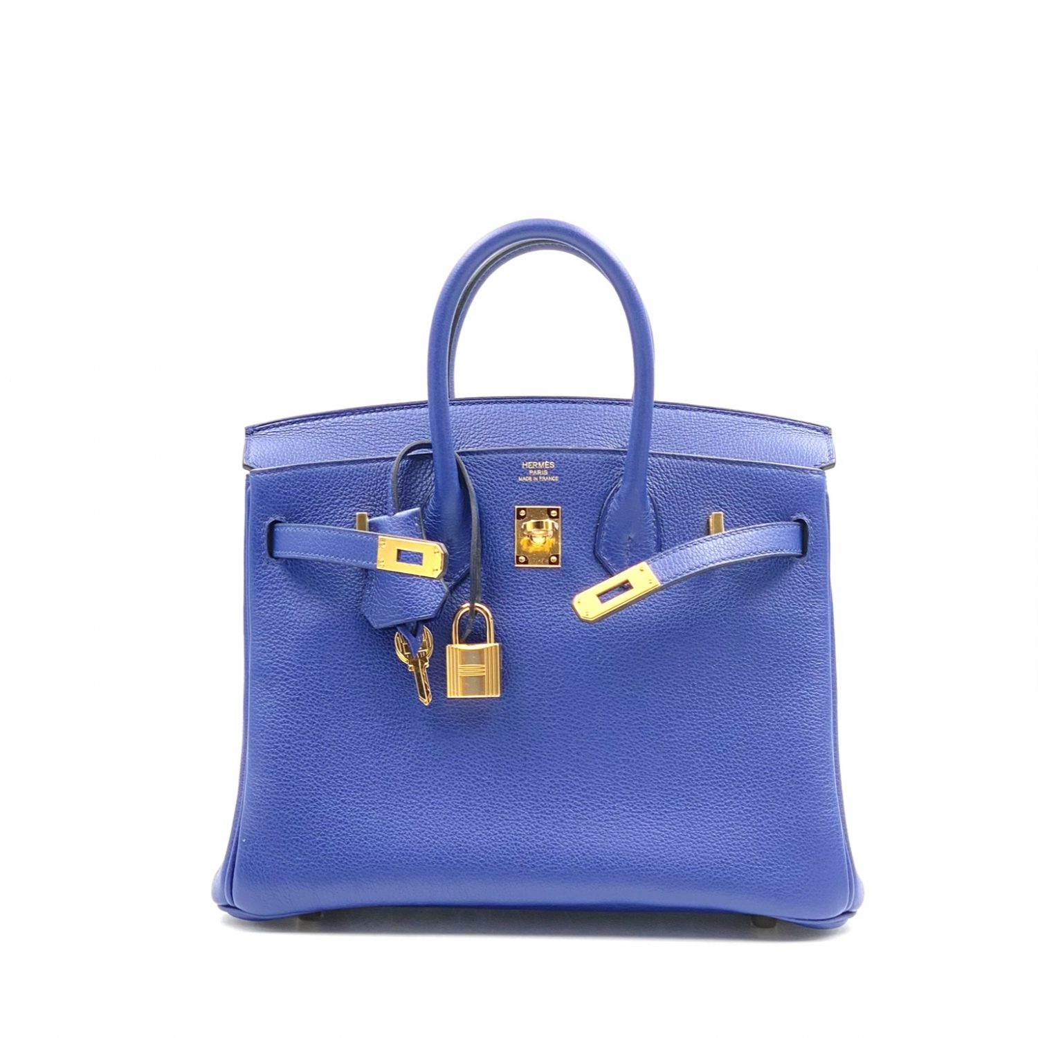 Hermes Magnolia Taurillon Novillo Leather Palladium Finish Birkin