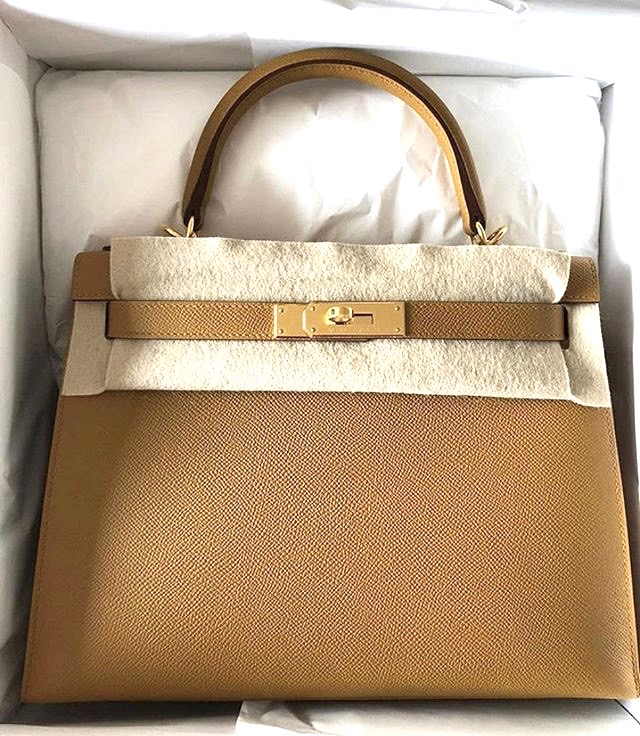 Hermes Kelly 28 Rouge Sellier Epsom Gold Hardware - Vendome Monte Carlo