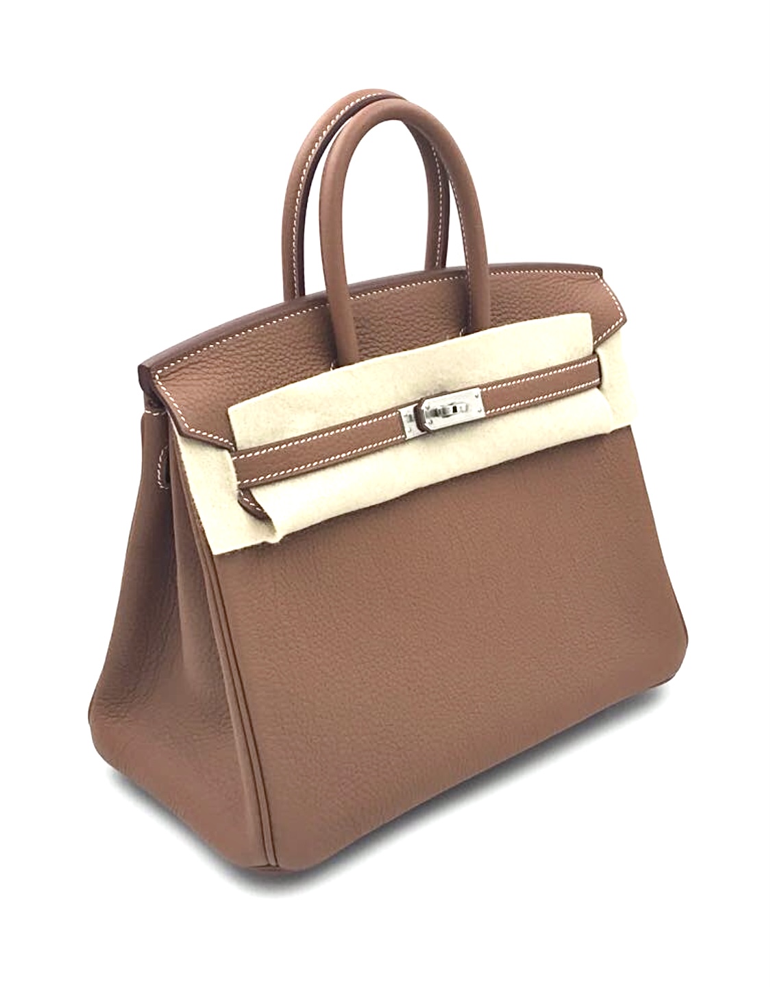 Hermès Gold Togo HAC Haut à Courroies Birkin 40 Palladium Hardware