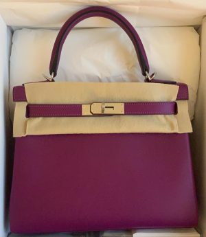 Hermes Birkin 30 Etoupe Epsom Palladium Hardware #R - Vendome Monte Carlo