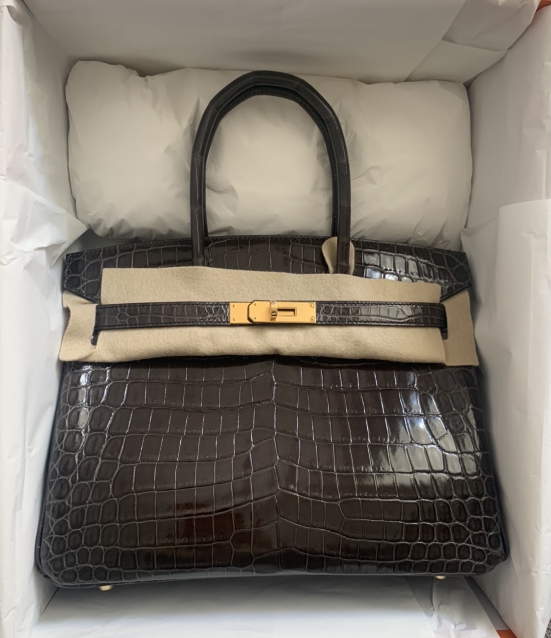 Hermes hotsell birkin graphite