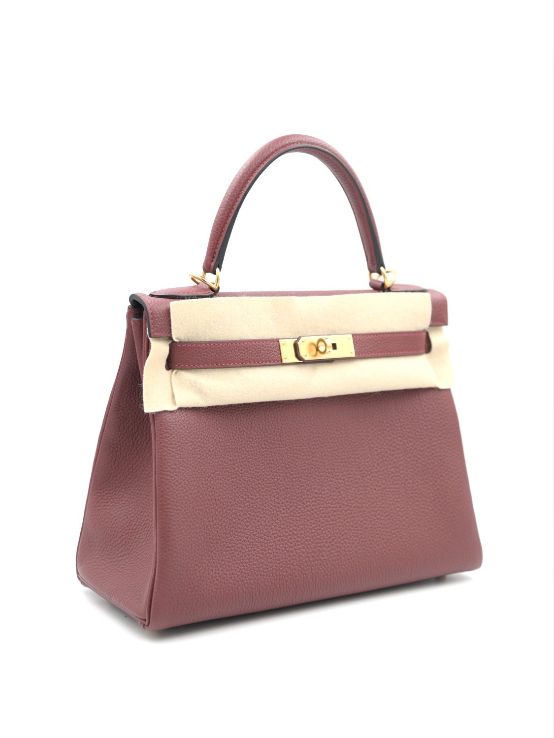 Hermes Birkin Bag 35cm Rouge H Togo Deep Bordeaux Red Gold Hardware