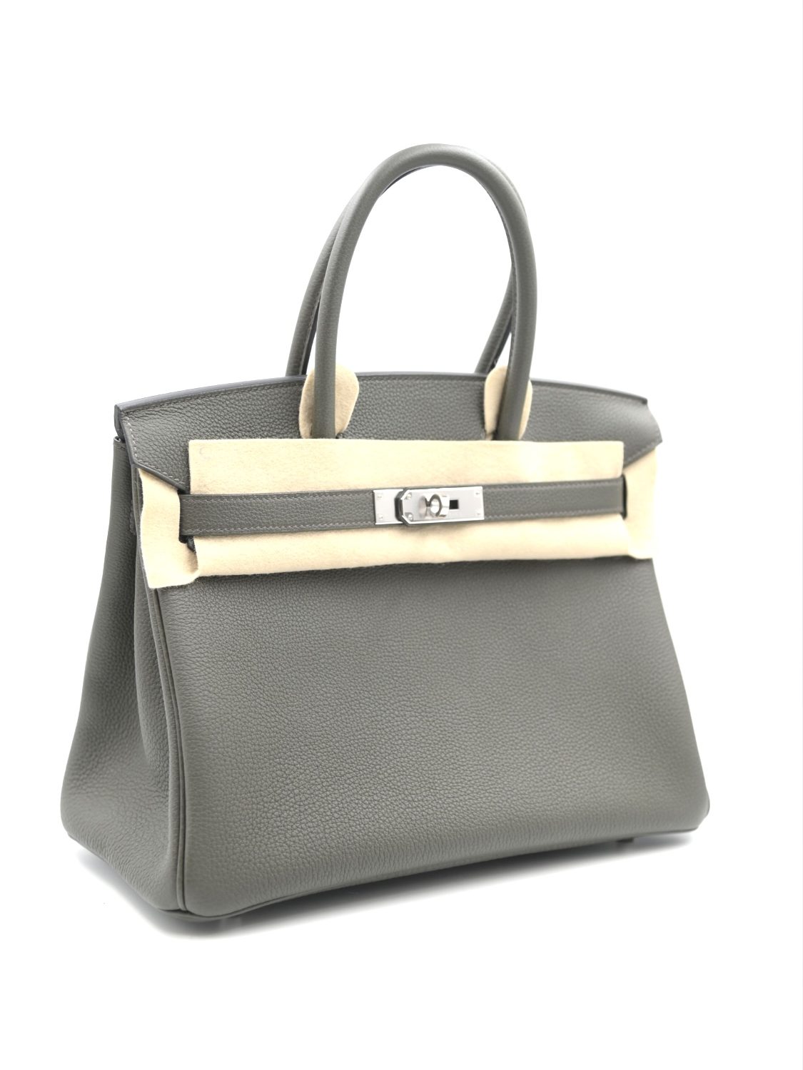 Hermes Tagged Vert de Gris - The Purse Ladies