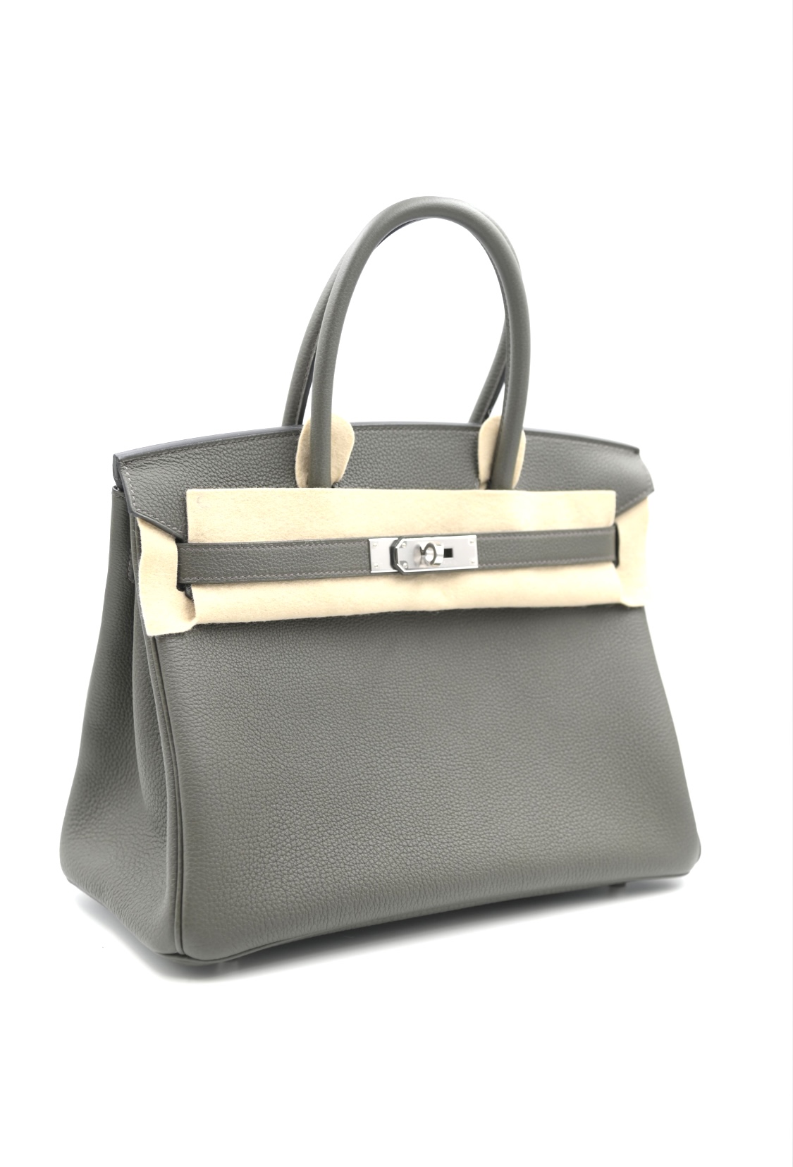 Hermes Birkin 30 Vert de Gris Togo Palladium Hardware - Vendome