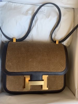 Hermes Constance 18 Mini Rouge Casaque Evercolor Gold Hardware #C - Vendome  Monte Carlo