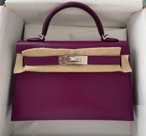 Hermes Kelly 20 Mini Sellier Rose Extrême Alligator Lisse Shiny Palladium  Hardware - Vendome Monte Carlo