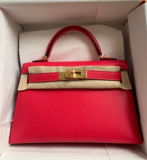 hermes kelly rose gold