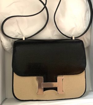 Hermes Constance 18 Mini Fauve Barenia Gold Hardware #C - Vendome Monte  Carlo