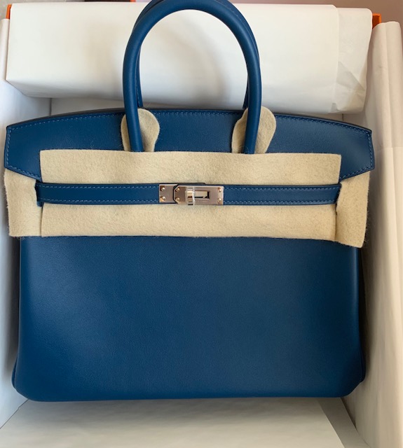 blue swift leather