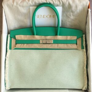 Hermes Birkin 35 Menthe Mint Green Bag