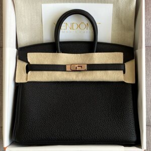 Hermes Birkin 25 Chai Togo Gold Hardware - Vendome Monte Carlo