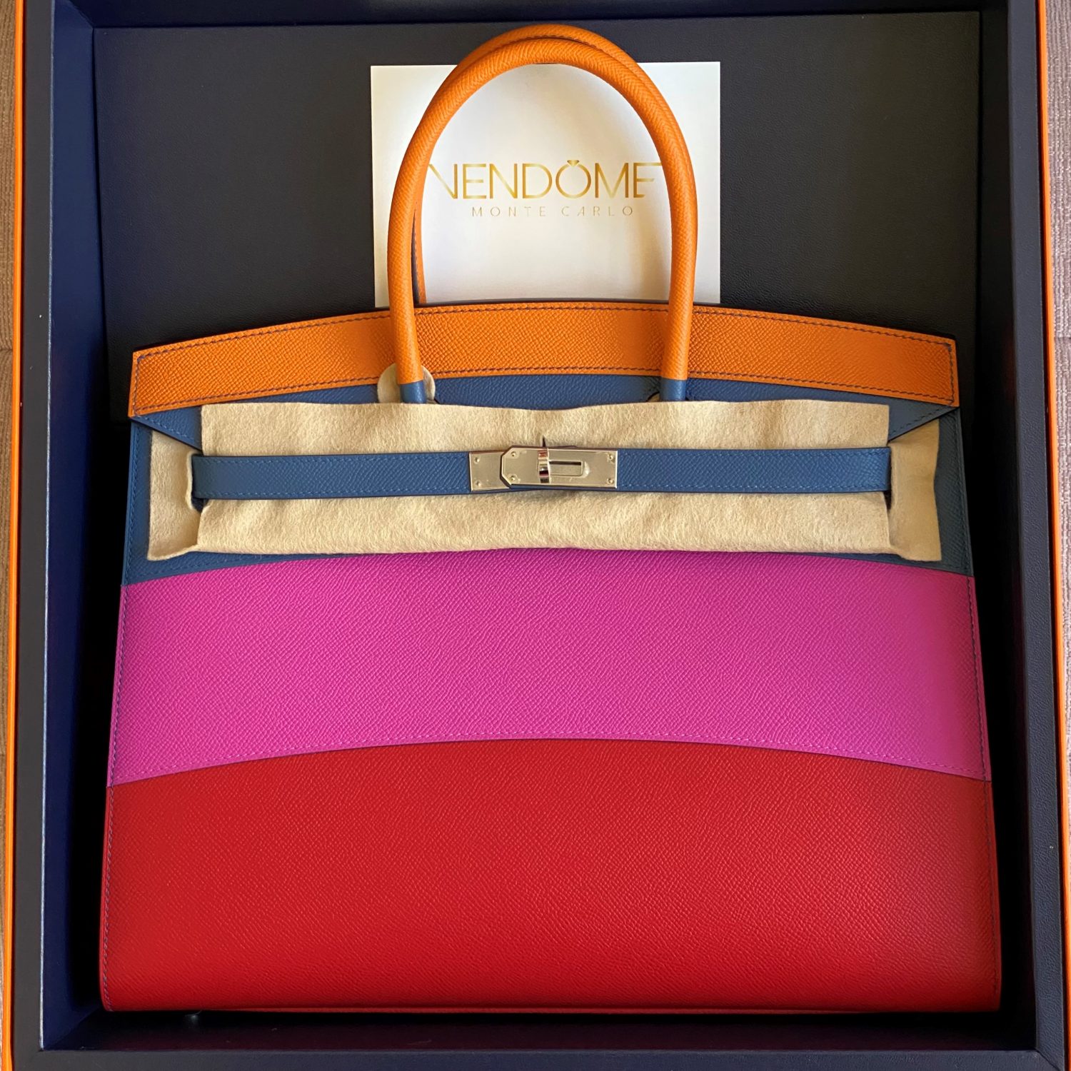 hermes rainbow bag