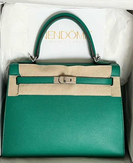 Birkin 30 Epsom Vert Jade