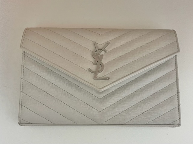 YSL Envelope Chain Wallet - Vendome Monte Carlo