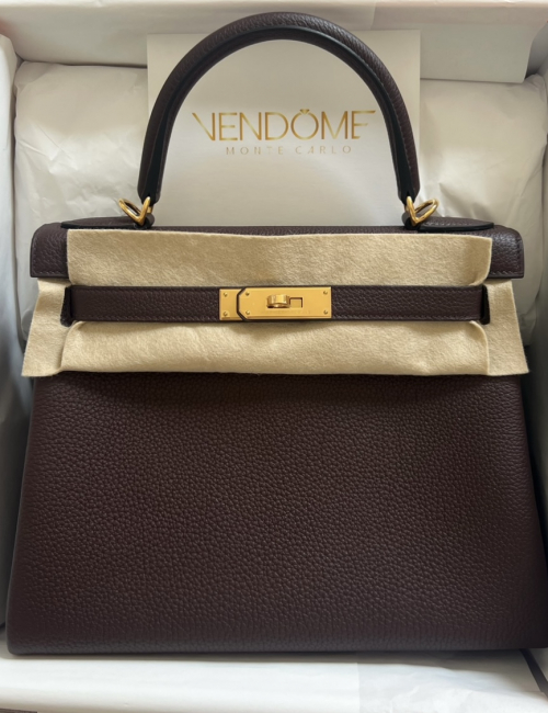 Hermes Kelly 20 Mini Sellier Craie Epsom Palladium Hardware #D - Vendome  Monte Carlo