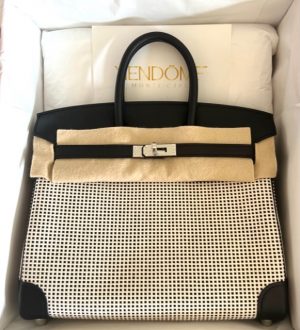 Hermes Birkin 30 Blanc White Epsom Gold Hardware #R - Vendome Monte Carlo