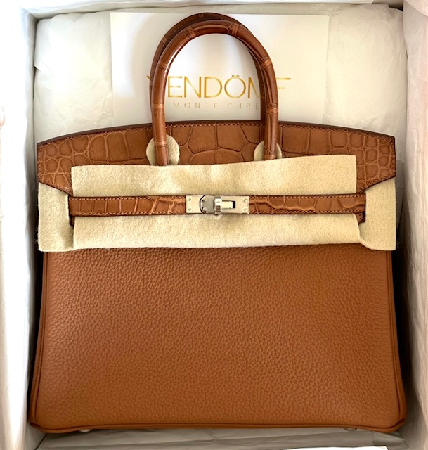 Hermes Birkin 30 Gold Togo Gold Hardware - Vendome Monte Carlo