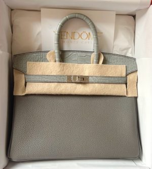 Hermes Mini Lindy 20 Bleu Frida Swift Palladium Hardware