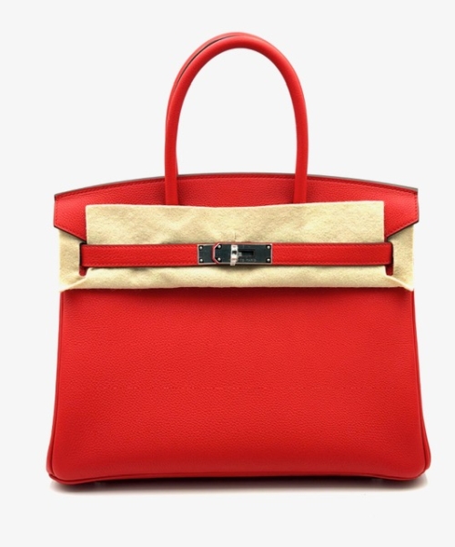 Hermes Birkin 30 Rouge de Coeur Togo Palladium Hardware