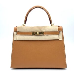 Hermes Kelly 28 Gold Epsom Gold Hardware