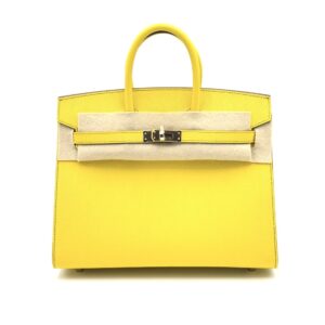 Hermes Birkin 25 HSS Sellier Jaune de Naples Epsom Gold Hardware