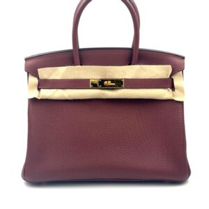 Hermes Birkin 30 Rouge H Togo Gold Hardware